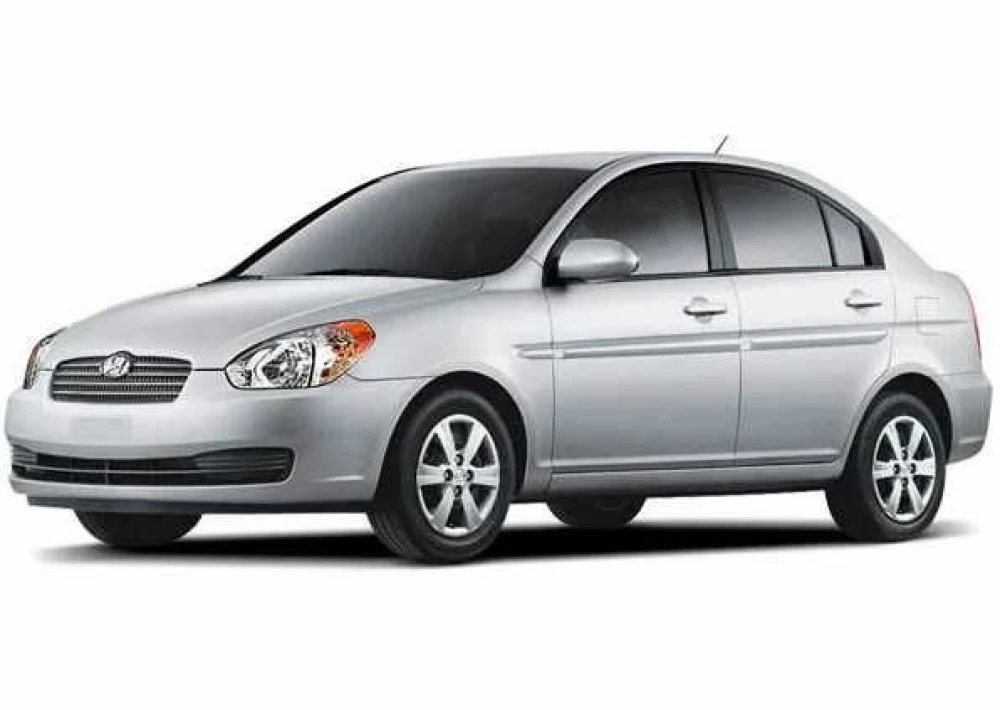 Салон (сиденья) ткань Hyundai Accent 3МС. Разборка Hyundai Accent 3МС