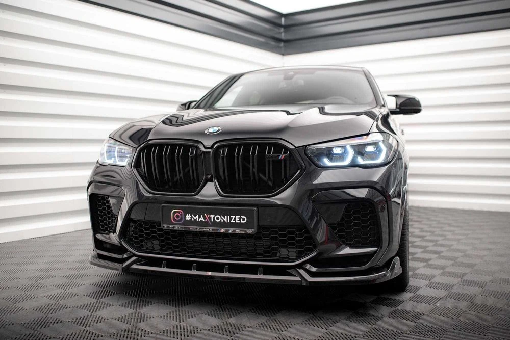 Тюнинг BMW X6M F96 обвес губа сплиттер пороги диффузор спойлер