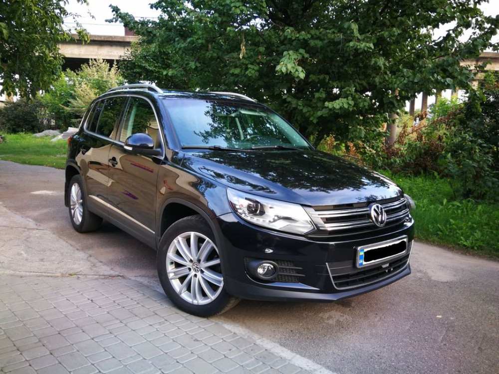 VW Tiguan 2012 2013 2014 2015 2016 Бампер Sport Тигуан Спорт Решетка