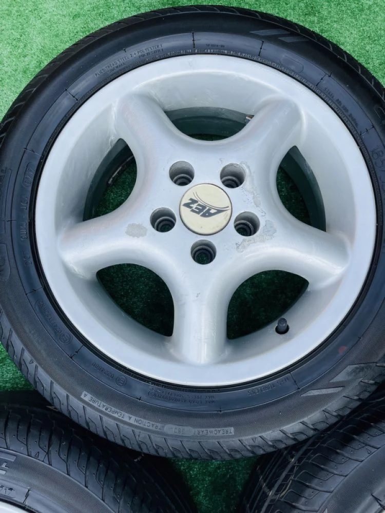 Диски 5/100 R14 з резиною 185/55