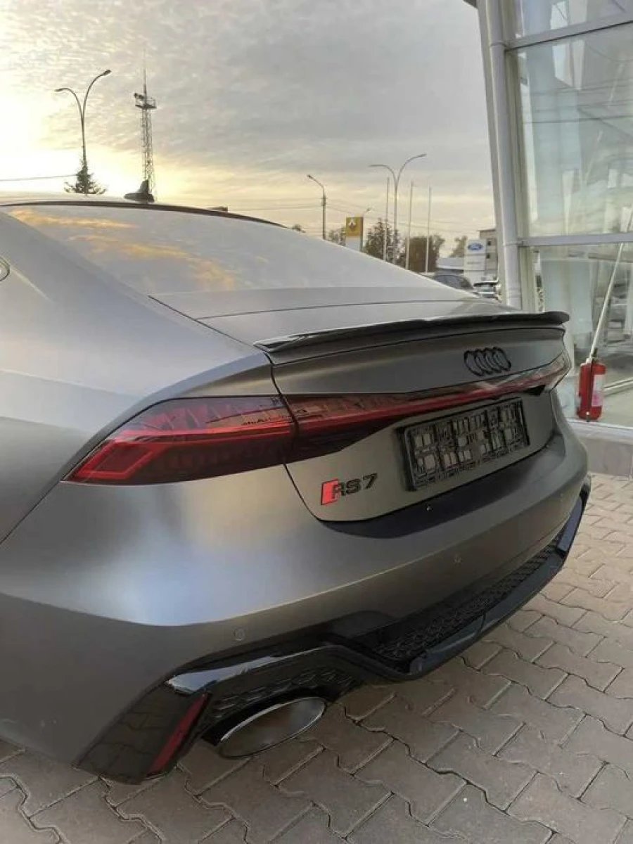 Спойлер Audi A7 C8 / S7 C8 / RS7 C8 (2018+) тюнінг сабля елерон