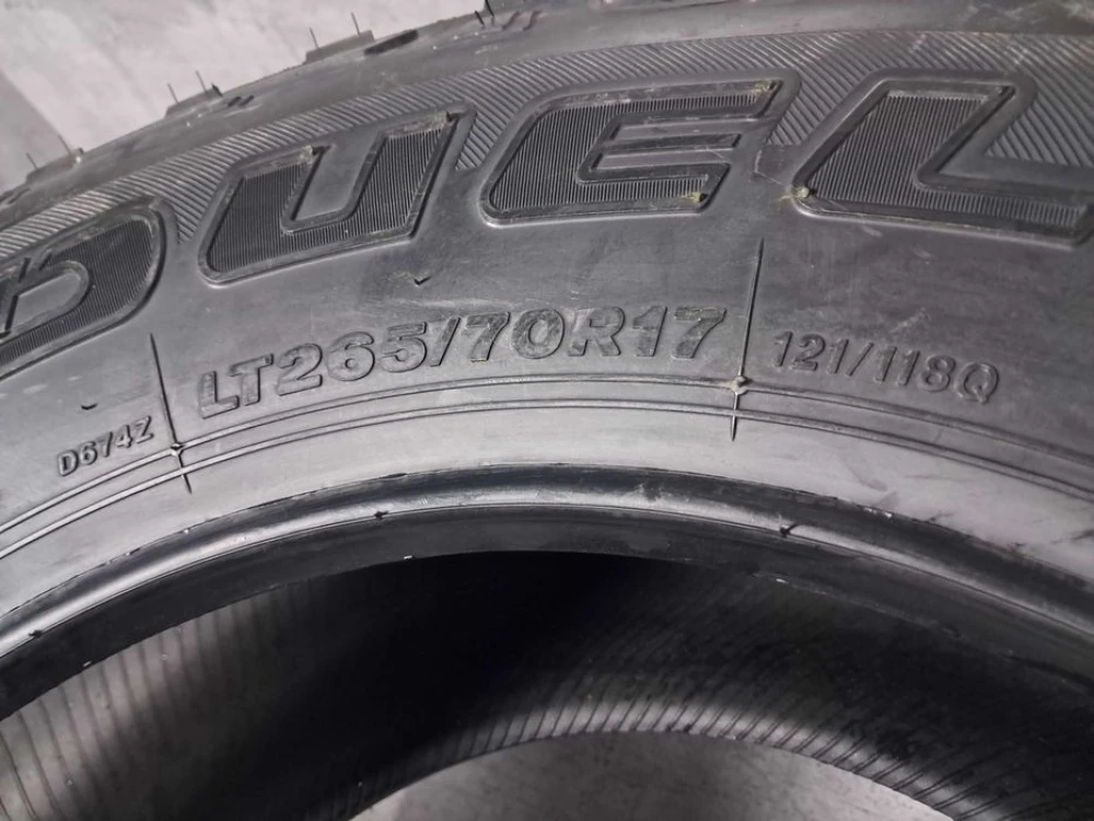 Резина НОВА Bridgestone 265/70 R17 Dueler M/T 674 Jeep Toyota Ford RAM