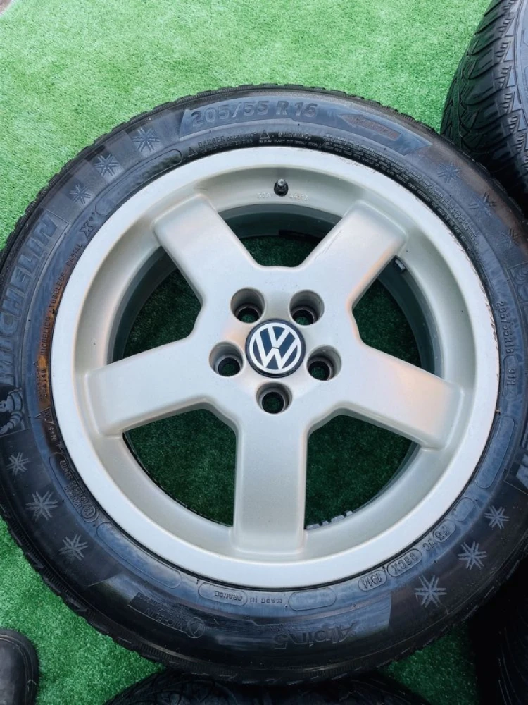 Диски 5/100 R16 з резиною 205/55