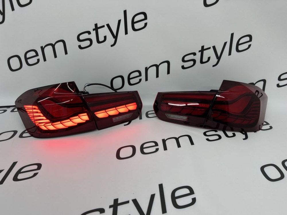 Фонари BMW F30 2011-2017  GTS RED