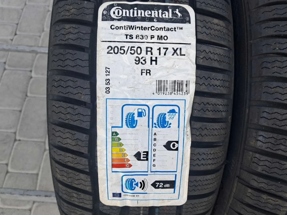 Резина зима НОВА Continental 205/50 R17 TS830P MO FR(БОРТ)
