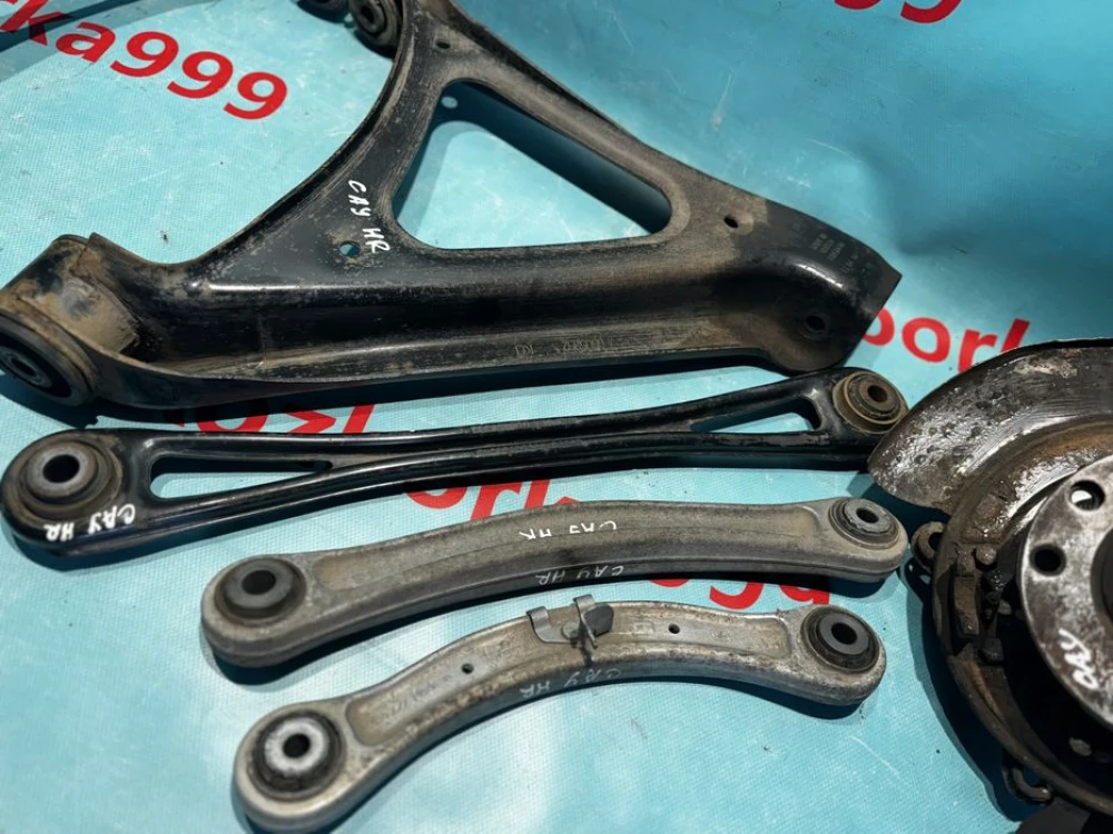 Підвіска Porscshe Cayene 955/957 ричаг цапфа стойка Порш Каен 4.5