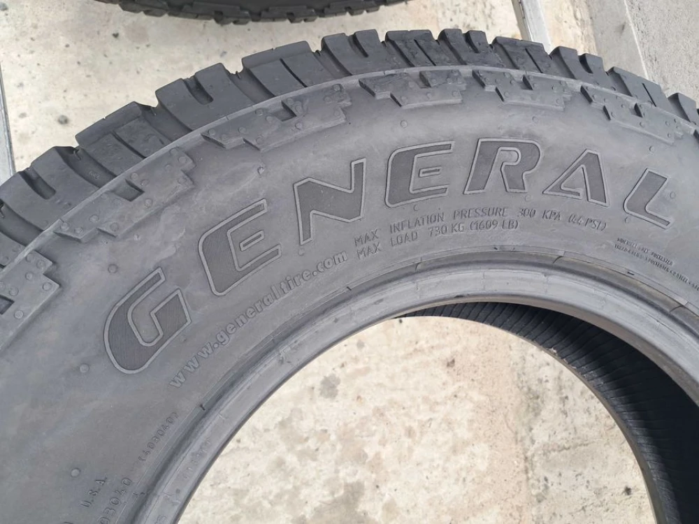 Резина 85% протектор General 205/75 R15 Grabber AT