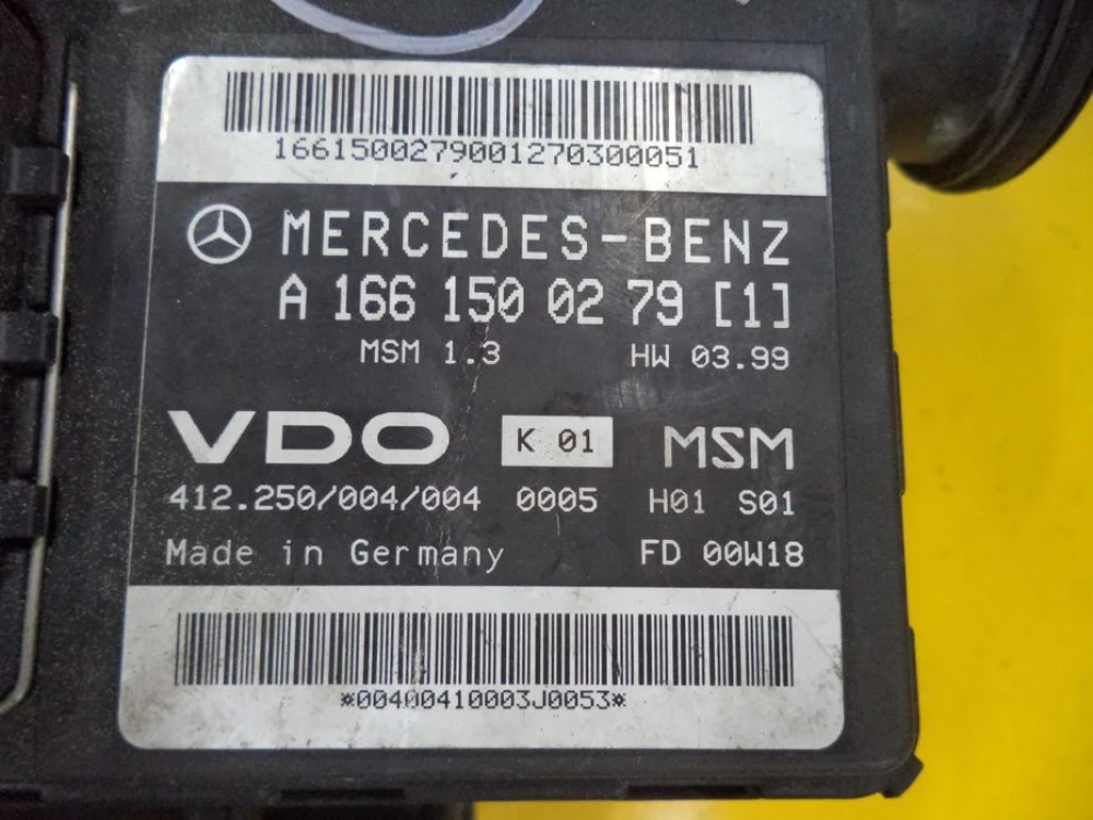 Блок управления двигателем Mercedes A-Class (1,4-1,6-1,9) з 97-04 р.в.