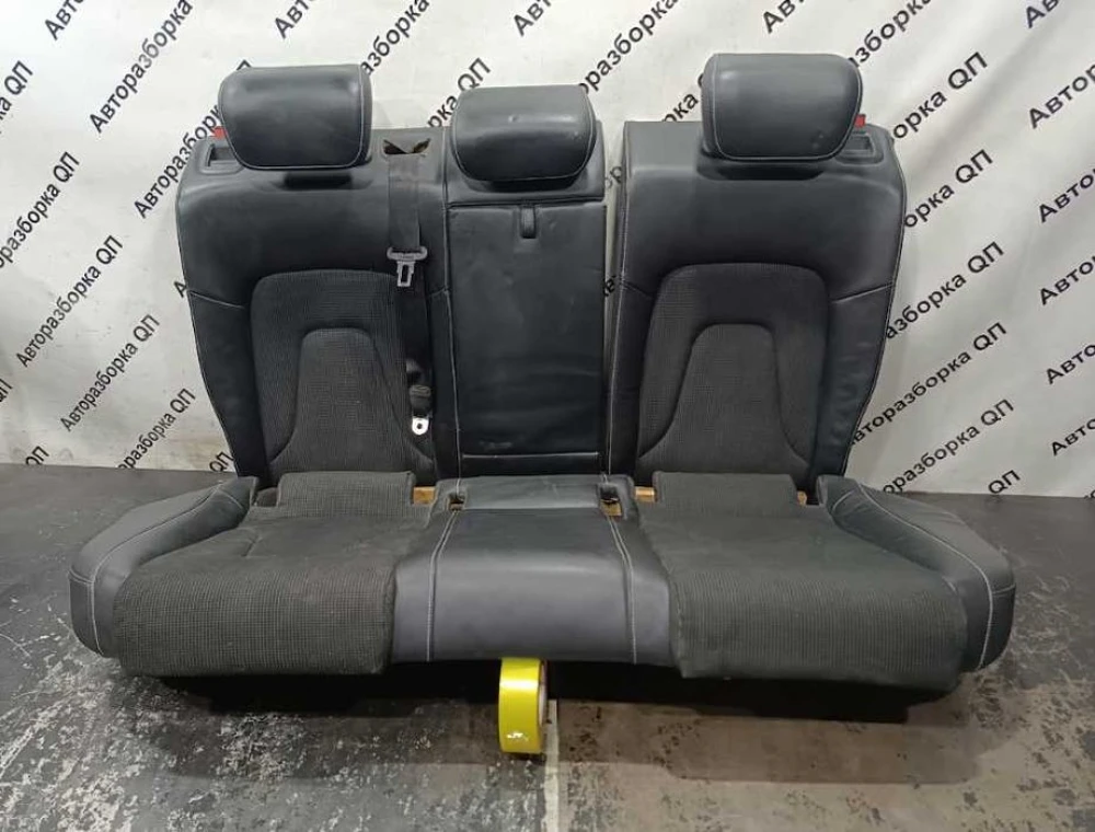 Салон (сиденья) S-line кожа+ ткань Audi A4 (B8). Разборка Audi A4 (B8)