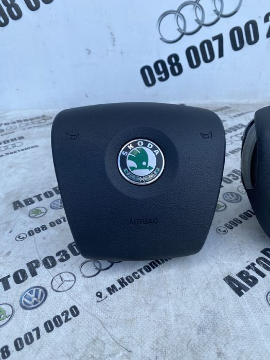 Подушка Безпеки AirBag в руль Skoda Superb 2 A5 Yeti Fabia