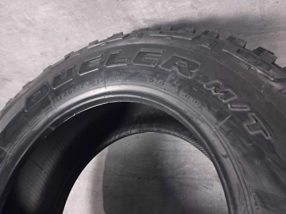 Резина НОВА Bridgestone 265/70 R17 Dueler M/T 674 Jeep Toyota Ford RAM