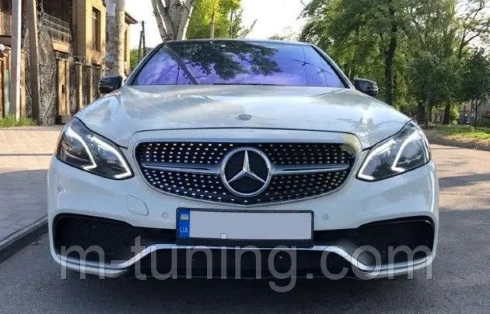 Решетка радиатора Mercedes W212 W213 AMG GT Diamond Мерседес w211