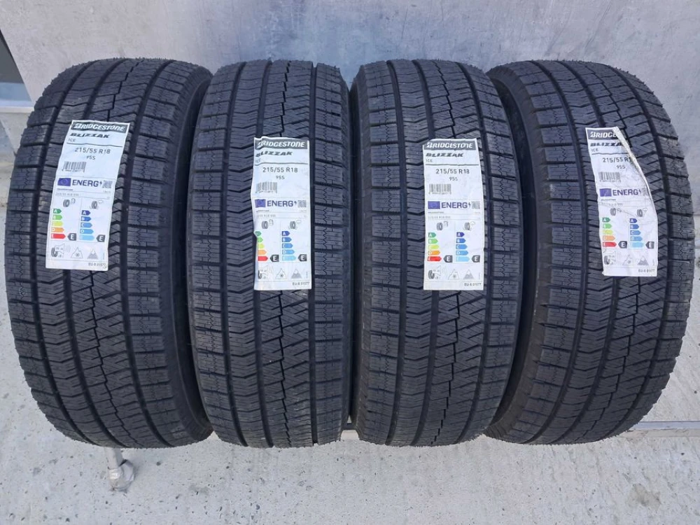 Резина зима НОВА Bridgestone 215/55 R18 Blizzak ICE (липучка) Qashqai