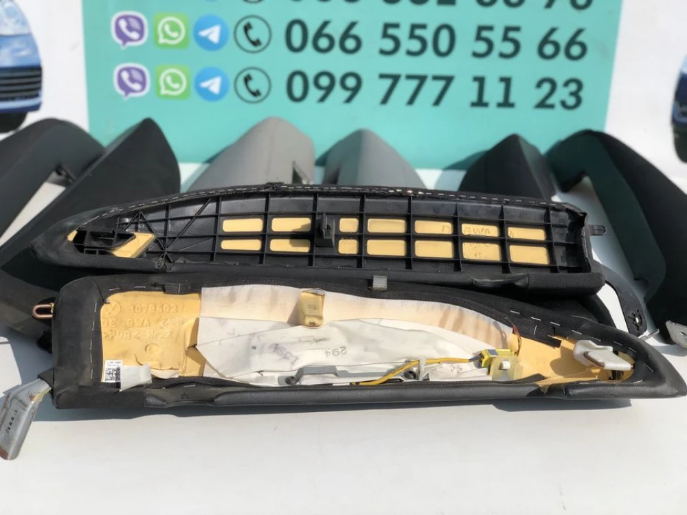 Боковая часть задних сидушок passat b6 golf 5 skoda a5 батон сиденья