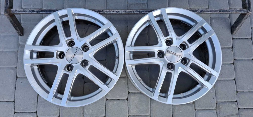 Диски Dezent R16 5x112 6,5J ET38 Mercedes E C A Audi VW Skoda Seat
