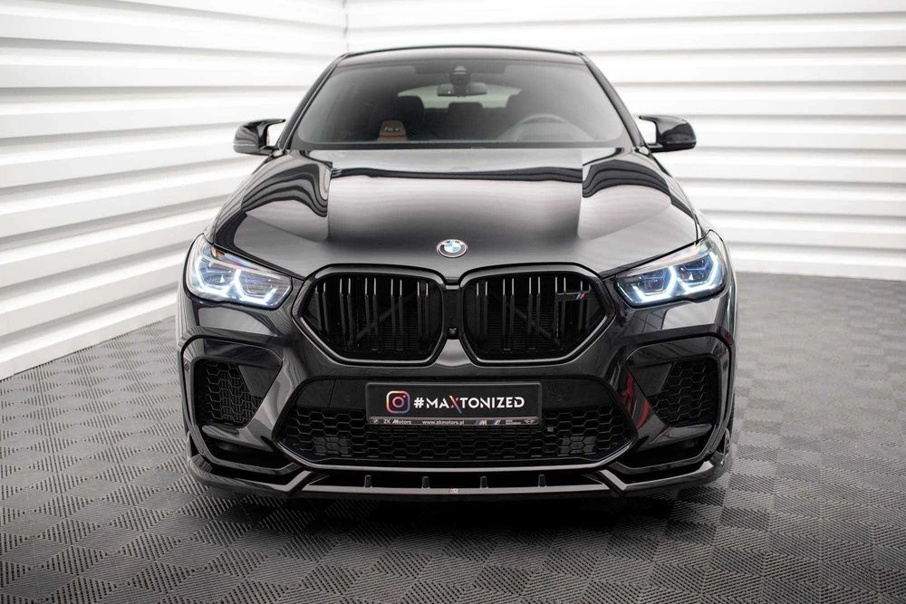 Тюнинг BMW X6M F96 обвес губа сплиттер пороги диффузор спойлер