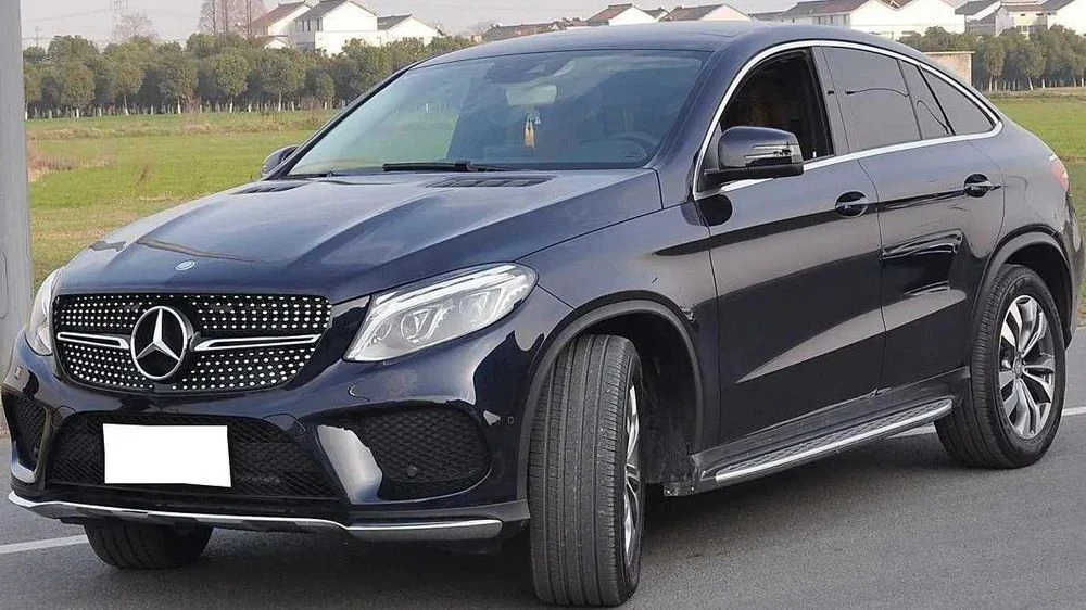 Решетка радиатора mercedes gle coupe c292 решітка amg diamond gt