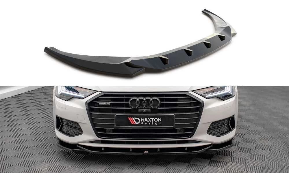 Тюнинг Audi A6 C8 обвес губа сплиттер пороги диффузор спойлер