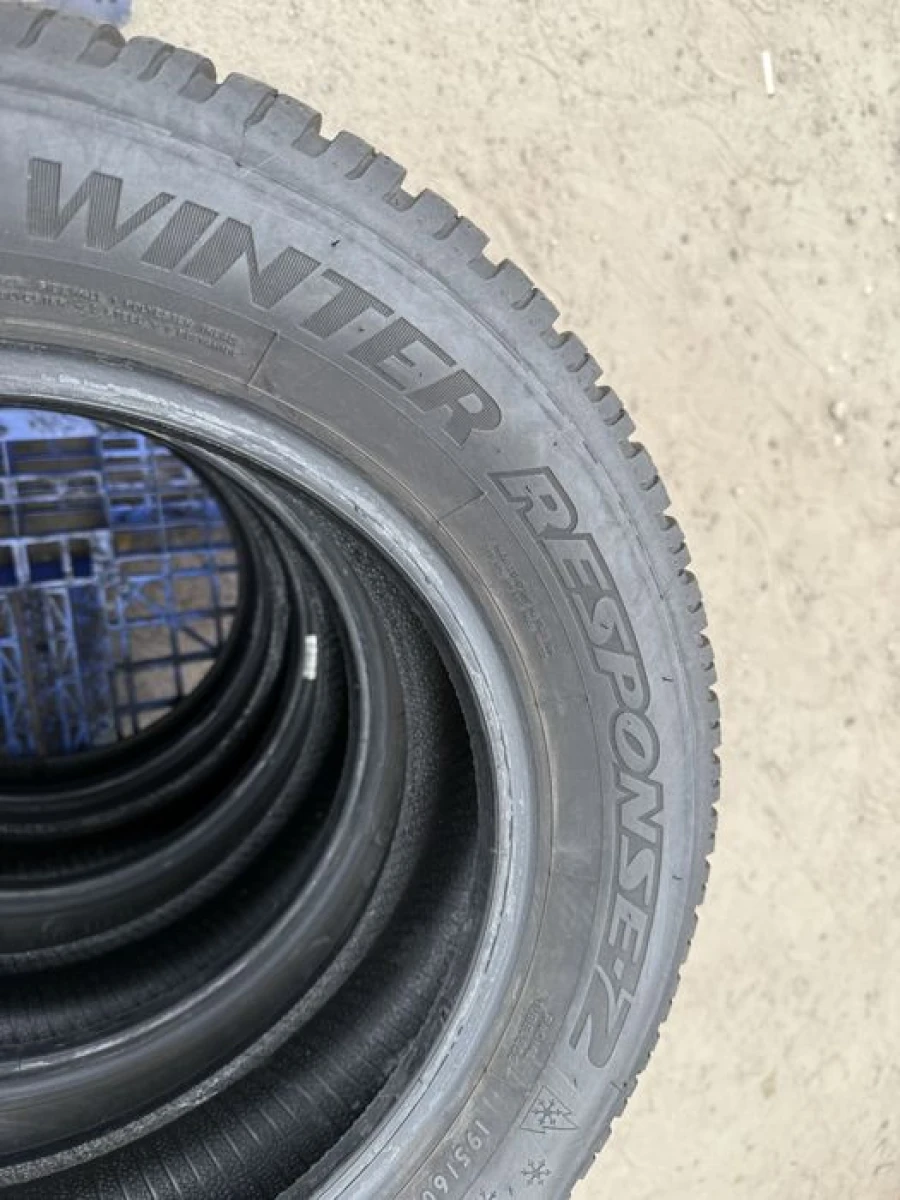 195/60 r15 Dunlop Winter Response 2 Резина зимняя 95%