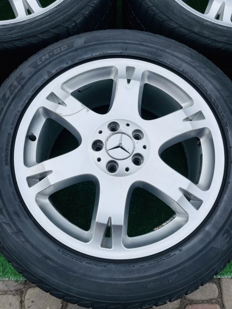 Диски 5/112 R19 з резиною 255/50 Bridgestone