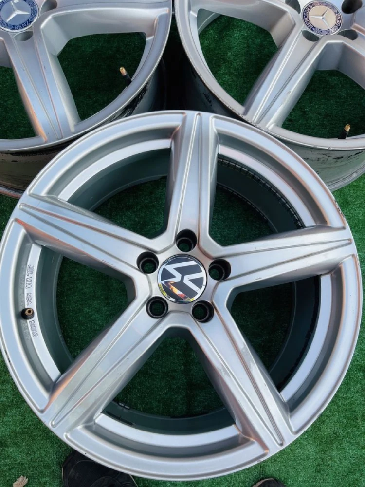 Диски 5/112 R19 VW Mercedes з датчиками тиску