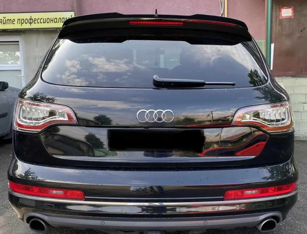 Спойлер Audi Q7 4L (06-15) тюнинг элерон сабля (maxton)