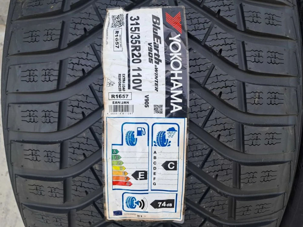 Резина зима НОВА Yokohama 275/40 315/35 R20 bluEarth V905 DOT23 X5 X6