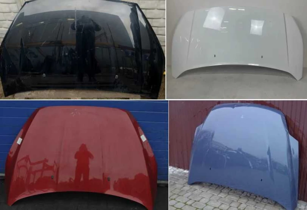 Капоти Ford в різних кольорах на всі моделі Форд