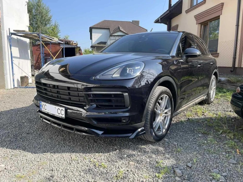 Обвес Porsche Cayenne 3 (18-23) тюнинг губа пороги дифузор