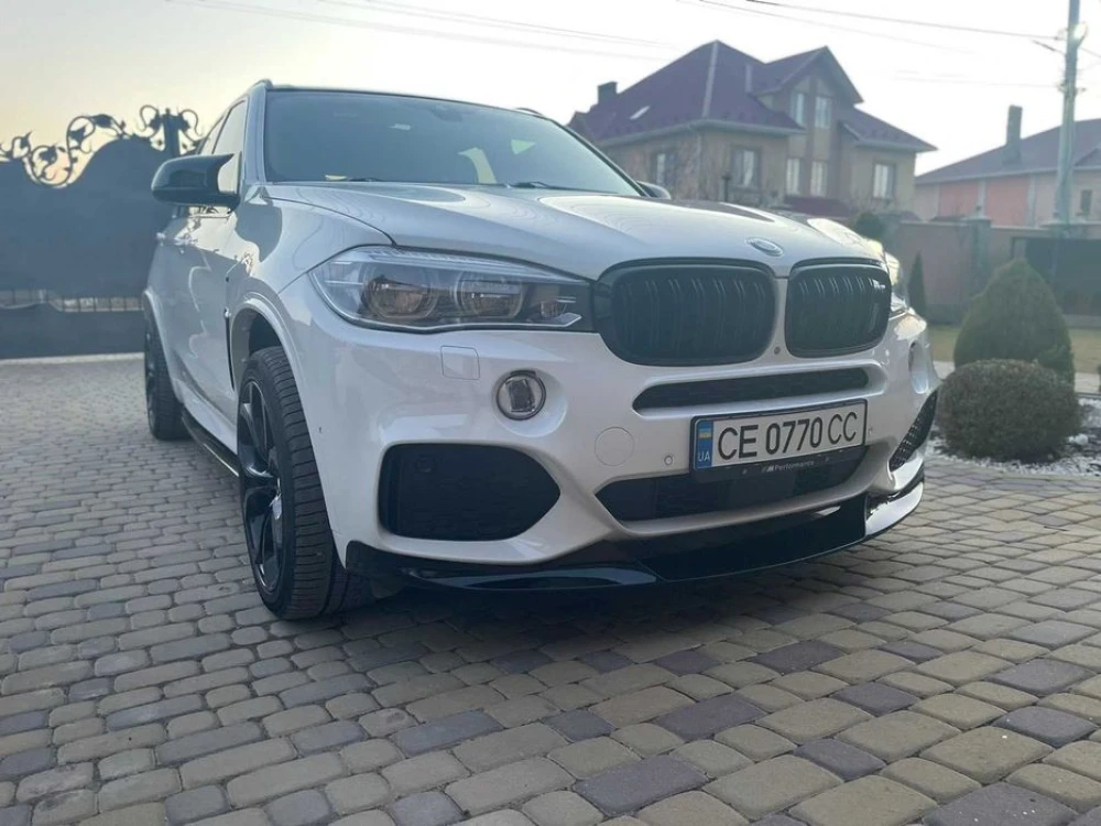 Обвес BMW X5 F15 M-Sport тюнинг юбки спойлер стиль M Performance