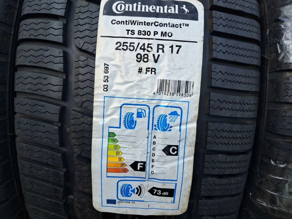 Резина зима Continental 255/45 R17 TS830P MO
