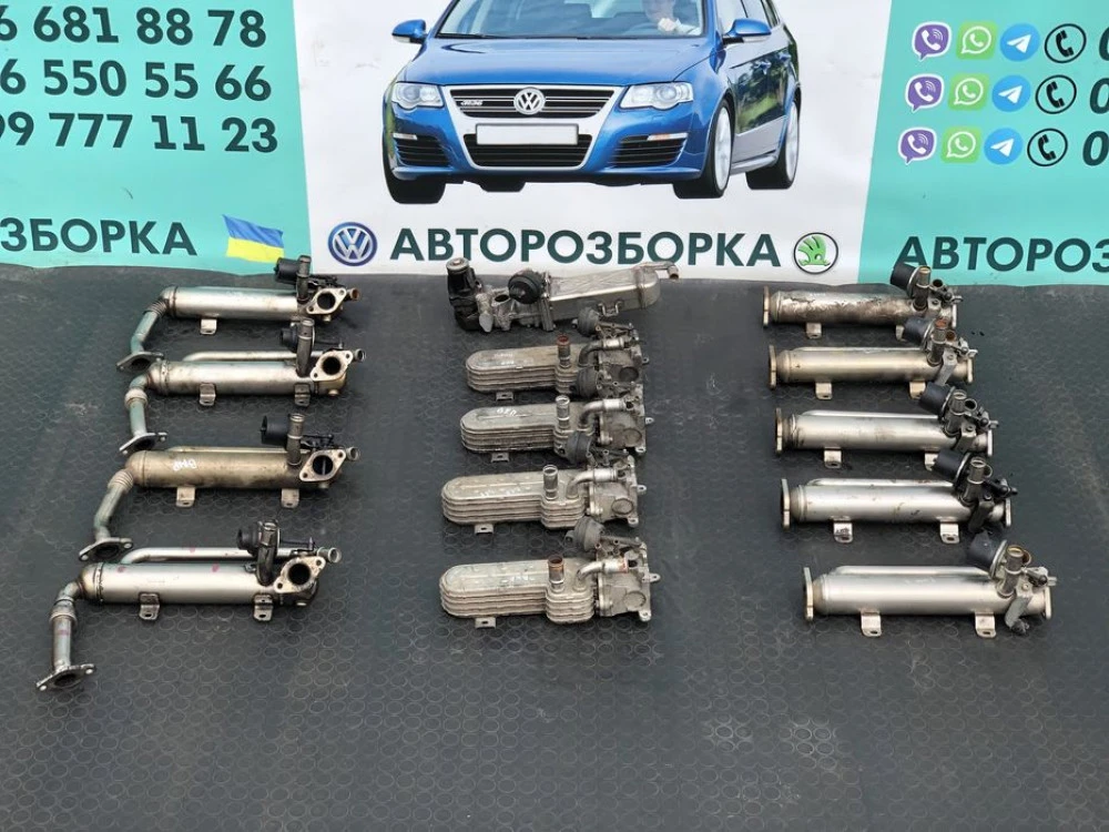 радиатор egr passat b6 радіатор EGR пассат б6 Caddy Touran Golf 2.0tdi