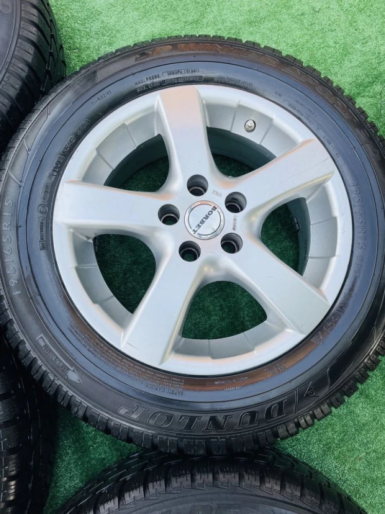 Диски 5/100 R15 з резиною 195/65