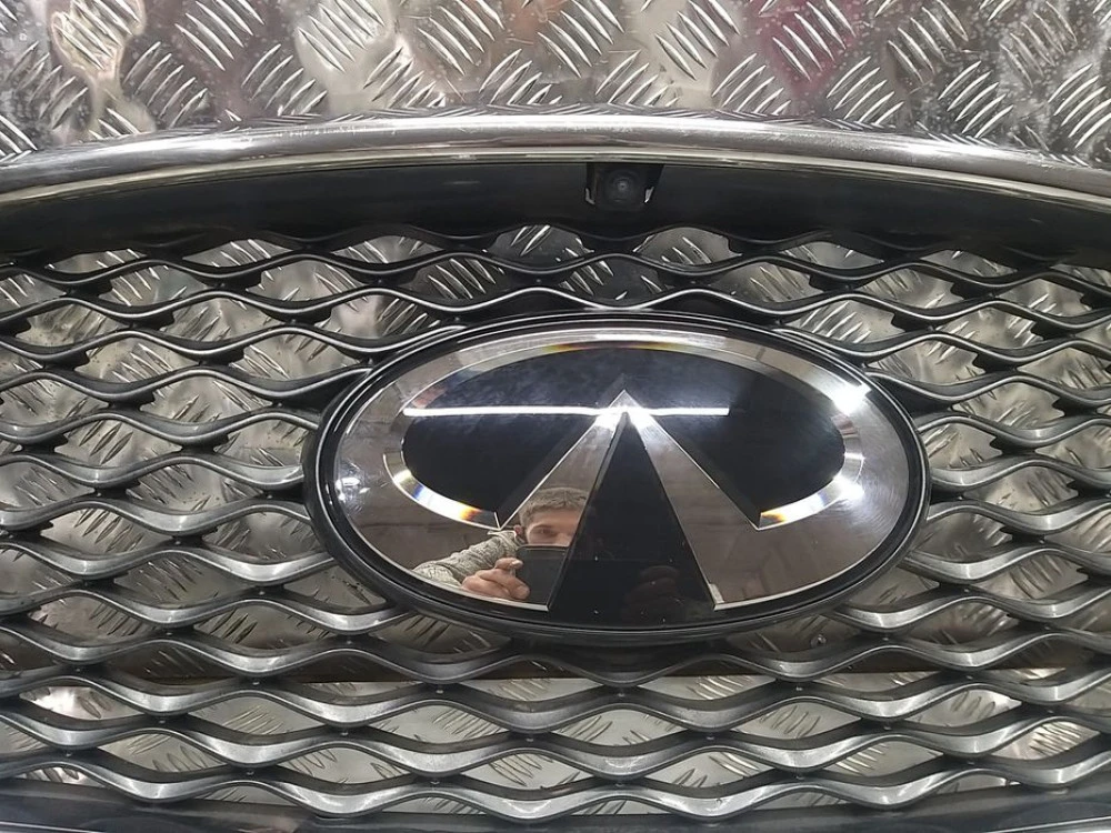 Решітка радіатора  в зборі нова Оригінал на Infiniti QX50 J55 2018+