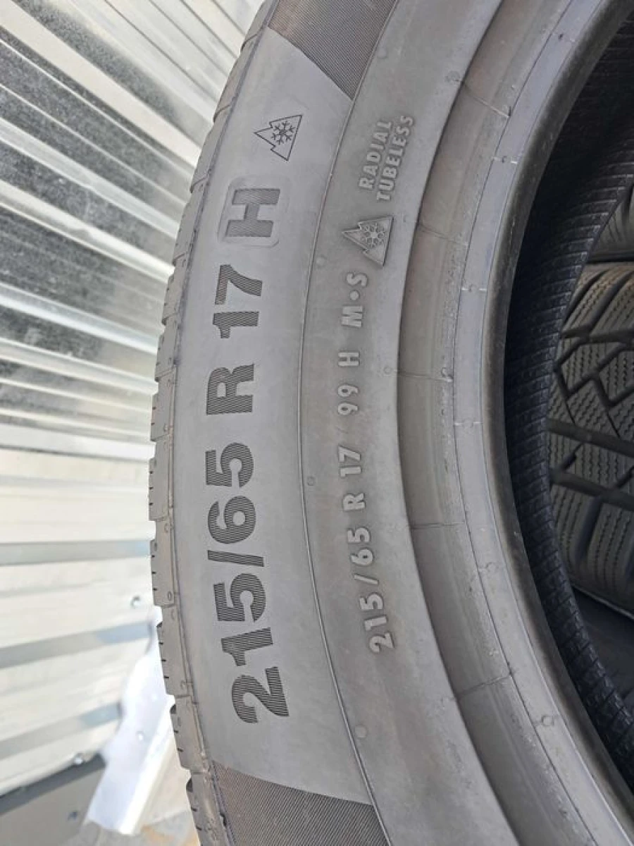 Резина зима 90% протектор Continental 215/65 R17 TS850P
