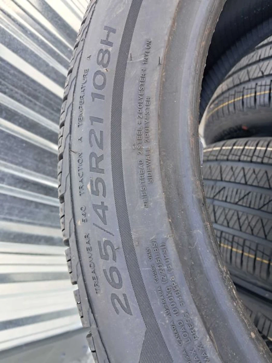Резина НОВА ВСЕСЕЗОННА Hankook 265/45 R21 Dynapro HP2 Plus DOT24