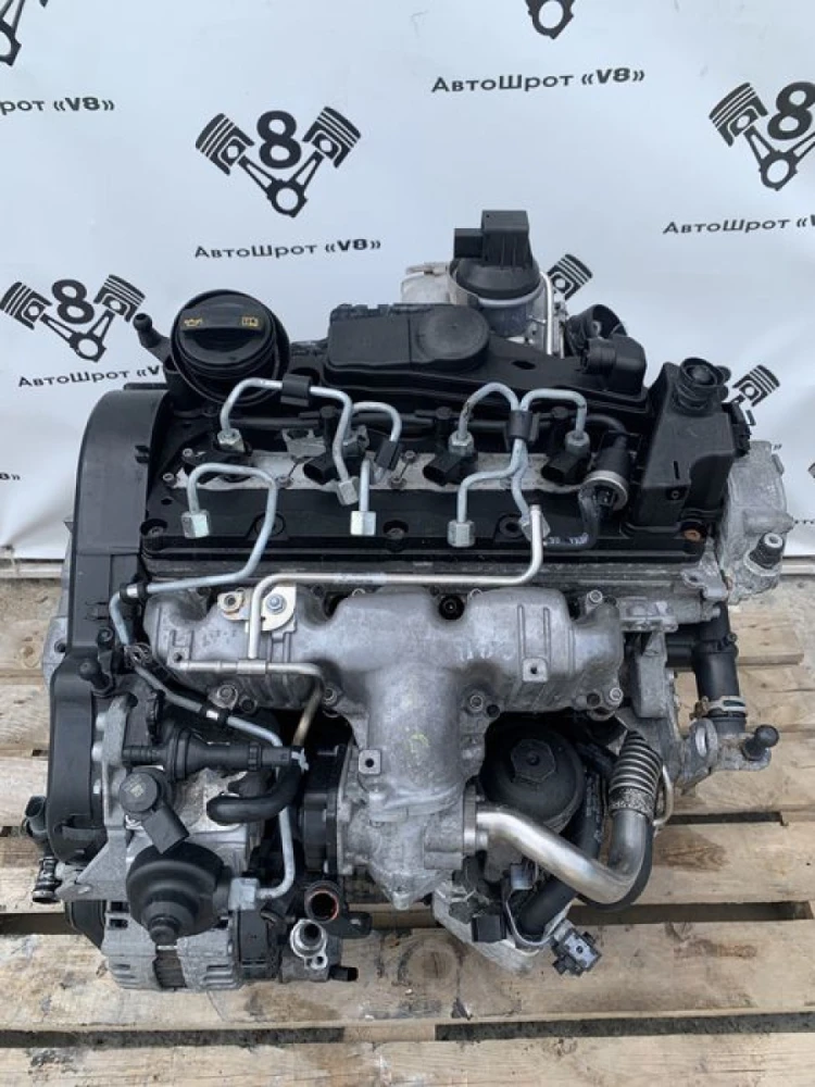 Мотор 2.0 TDI CBA CBB двигун 2,0 турбіна форсунка СВА СВВ