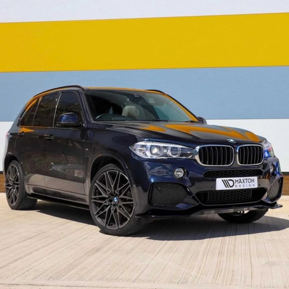 Спойлер BMW X5 F15 / X5M F85 тюнинг сабля пластик БМВ Х5 ф15