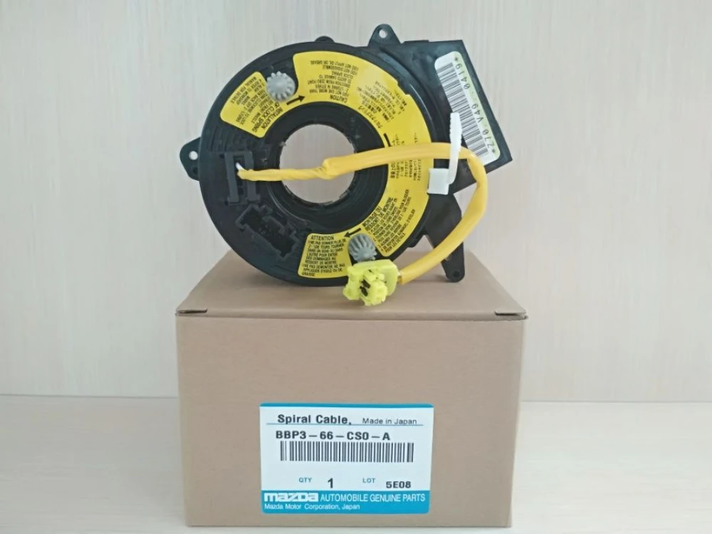 Шлейф руля, модуль SRS Mazda 3 09-14 BBP366CS0A Мазда 3 Шлейф подушки.
