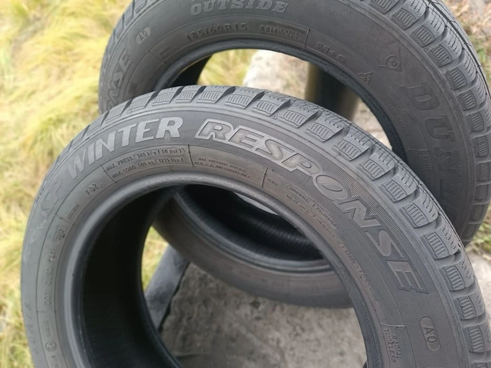 Зимові шини Dunlop 185/60 R15 резина Р15