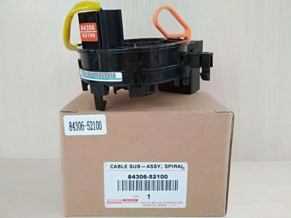 Шлейф руля, улитка Toyota Yaris 84306-52100 Тойота Ярис, Королла.