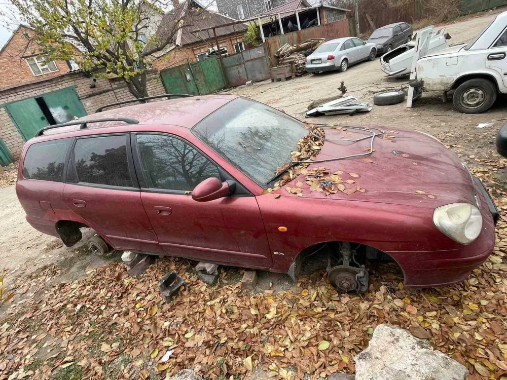 Комплект бампер+туманки оптика Daewoo Leganza