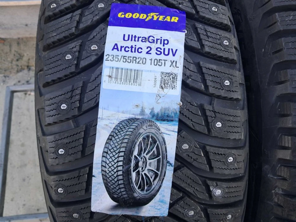 Резина зима НОВА Good Year 235/55 R20 Ultra Grip Arctic Lexus Nissan