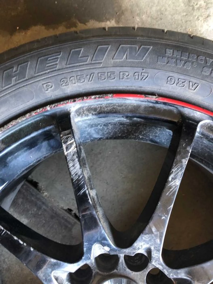 2 Колеса диски R17 5*114.3, 5*100 резина 215/55/17 Michelin с Fusion