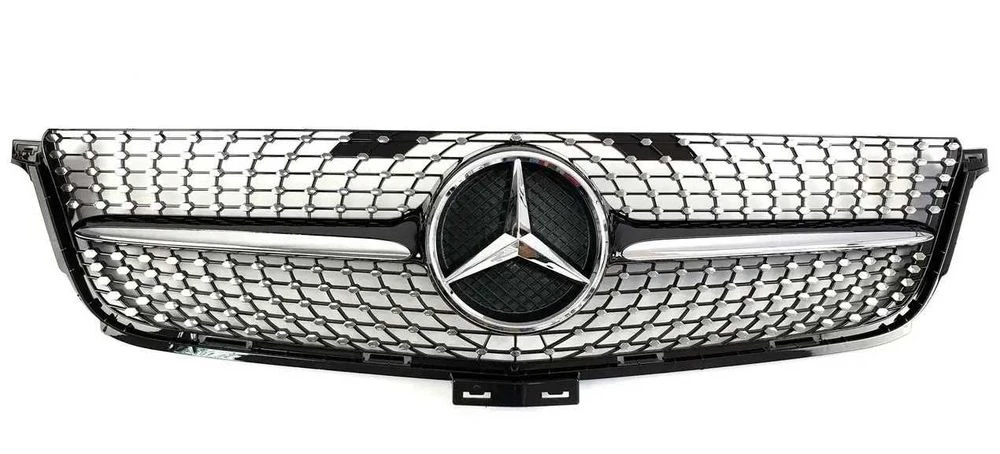 Решетка радиатора Mercedes ML GLE W166 тюнинг решітка AMG Diamont GT