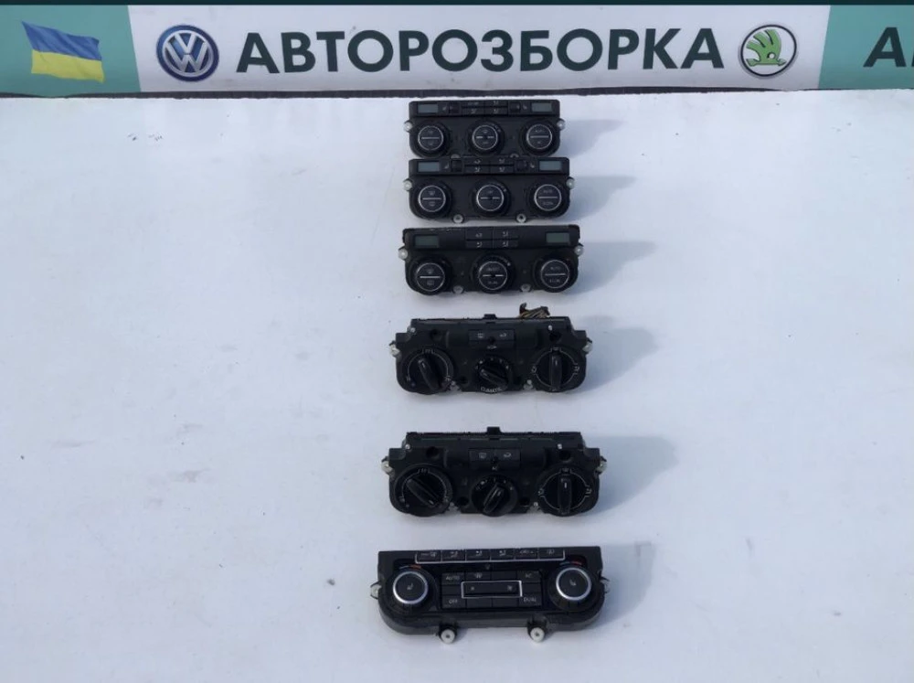 Блок климат контроля passat b6 golf 5 skoda a5 touran caddy печки