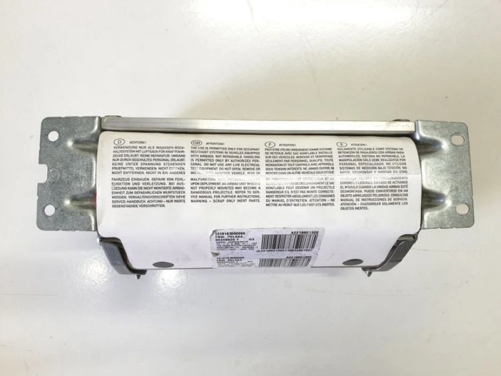 Подушка безопасности Airbag в торпеду A2218601302 Mercedes W221 S-Clas