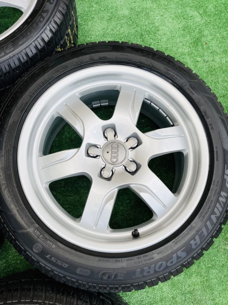 Диски 5/112 R17 Audi з резиною 225/50