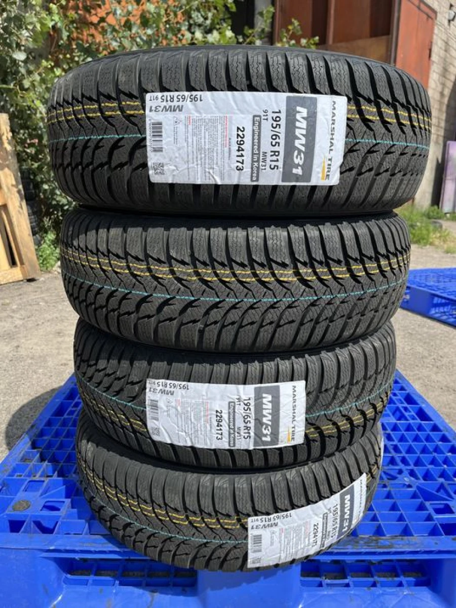 195/65 r15 Marshal MW31 23 год НОВАЯ Резина зимняя