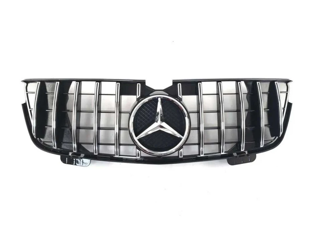 Решетка радиатора mercedes x164 gl w164 ml решітка amg gt diamond